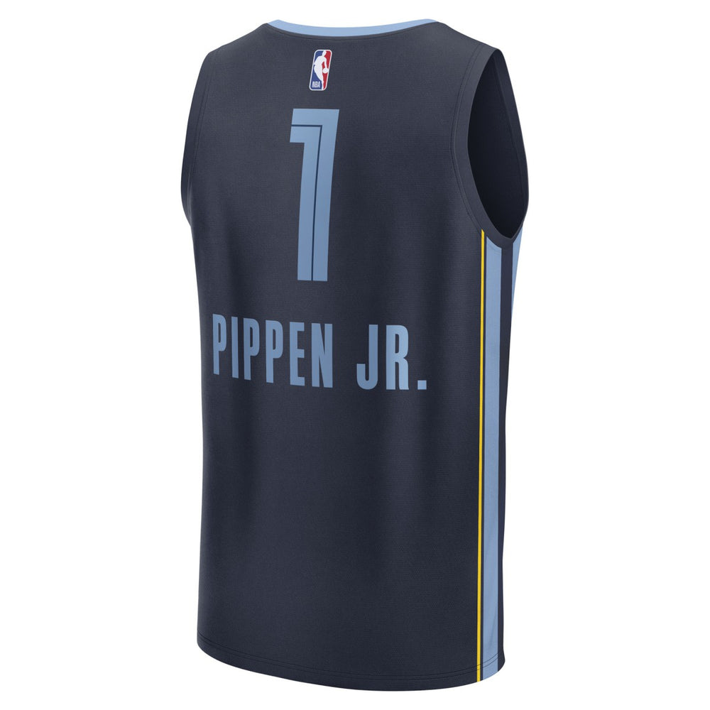 Scotty Pippen Jr. Memphis Grizzlies Fast Break Replica Player Jersey Icon Edition Navy