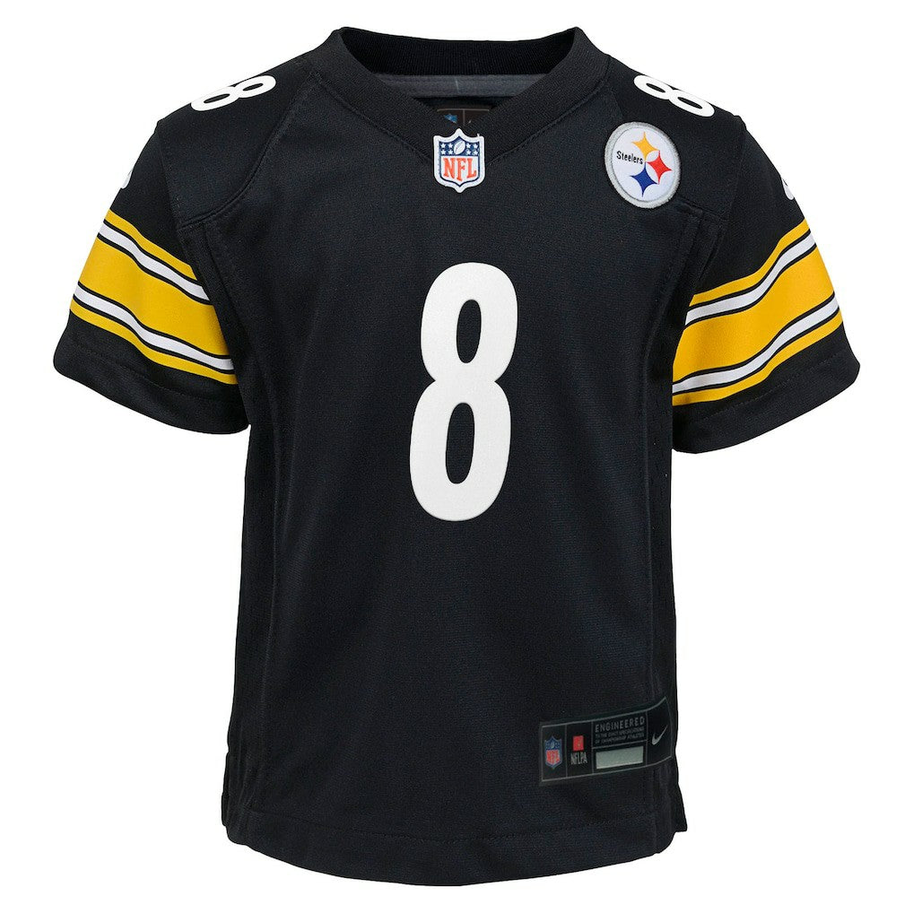 Aaron Rodgers Pittsburgh Steelers Youth Game Jersey Black