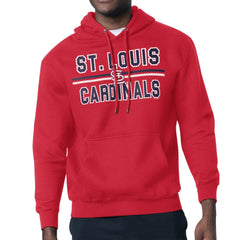 St. Louis Cardinals Starter Team Mesh Print Graphic Pullover Hoodie - Red Hoodies