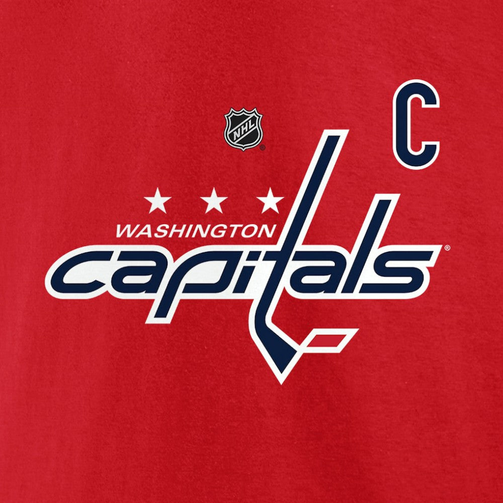 NHL Alexander Ovechkin Washington Capitals NHL All-Time Leading Goal Scorer Name & Number T-Shirt - Red