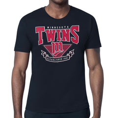 Minnesota Twins Starter ‘80s Inspired T-Shirt - Navy T-shirts