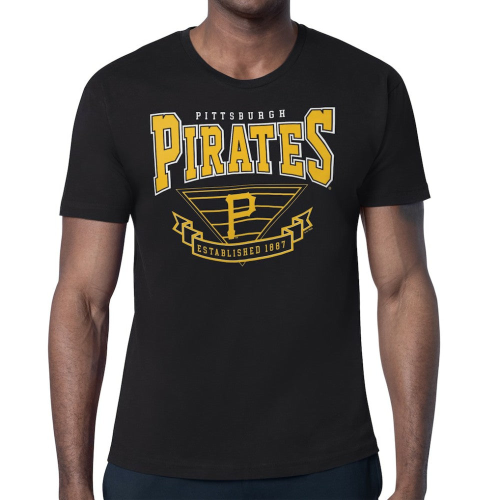 Pittsburgh Pirates Starter ‘80s Inspired T-Shirt - Black T-shirts