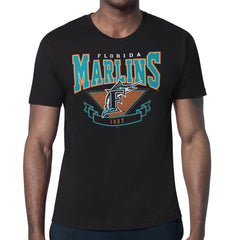 Florida Marlins Starter ‘80s Inspired T-Shirt - Black T-shirts