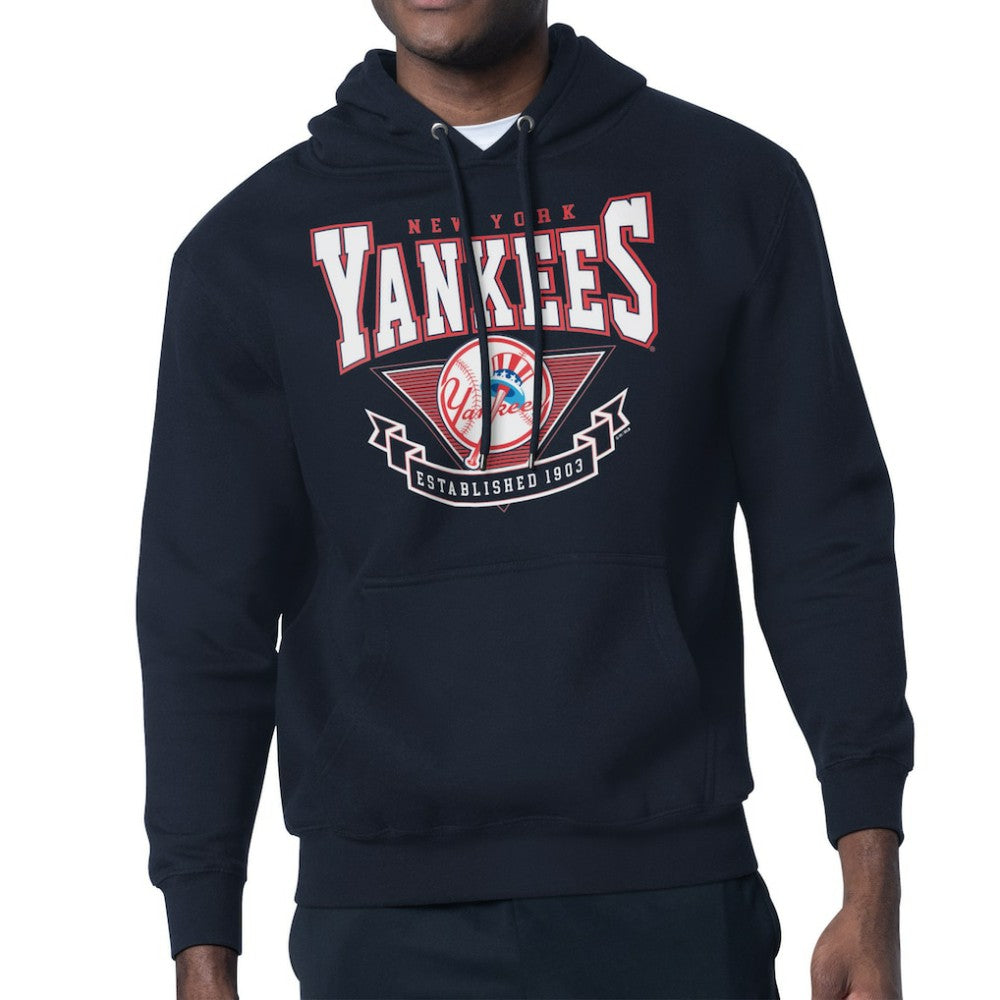 New York Yankees Starter 80's Inspired Team Fleece Hoodie - Navy Hoodies