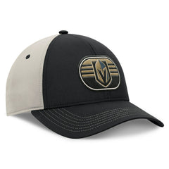 NHL Vegas Golden Knights Fanatics 2025 Stanley Cup Playoffs Locker Room Trucker Adjustable Hat - Black/Gray
