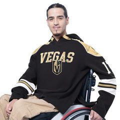 NHL Vegas Golden Knights G-III Sports by Carl Banks Adaptive Wear Lord Stanley Hooded Long Sleeve Sweatshirt - Black