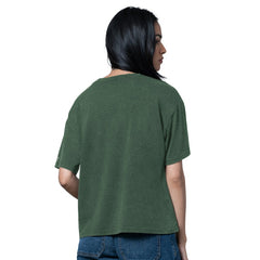 NHL Minnesota Wild Starter Women's Oversized Hall of Fame T-Shirt - Heather Green