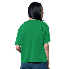 NHL Dallas Stars Starter Women's Oversized Hall of Fame T-Shirt - Heather Kelly Green