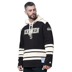 NHL Seattle Kraken Starter Slapshot Fashion Hoodie - Black