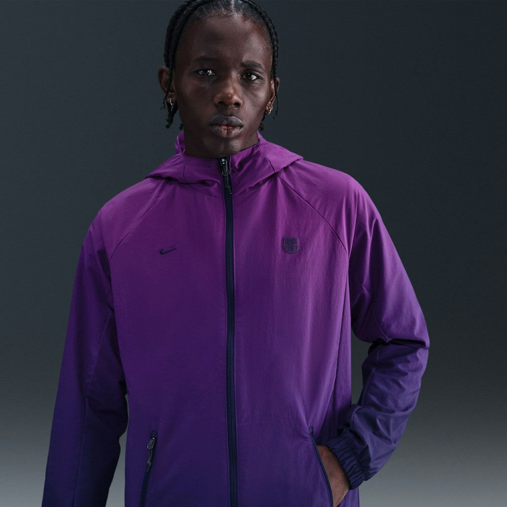 Barcelona AWF Woven Full-Zip Jacket Purple sale