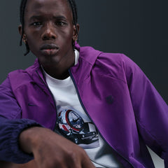 Barcelona AWF Woven Full-Zip Jacket Purple sale