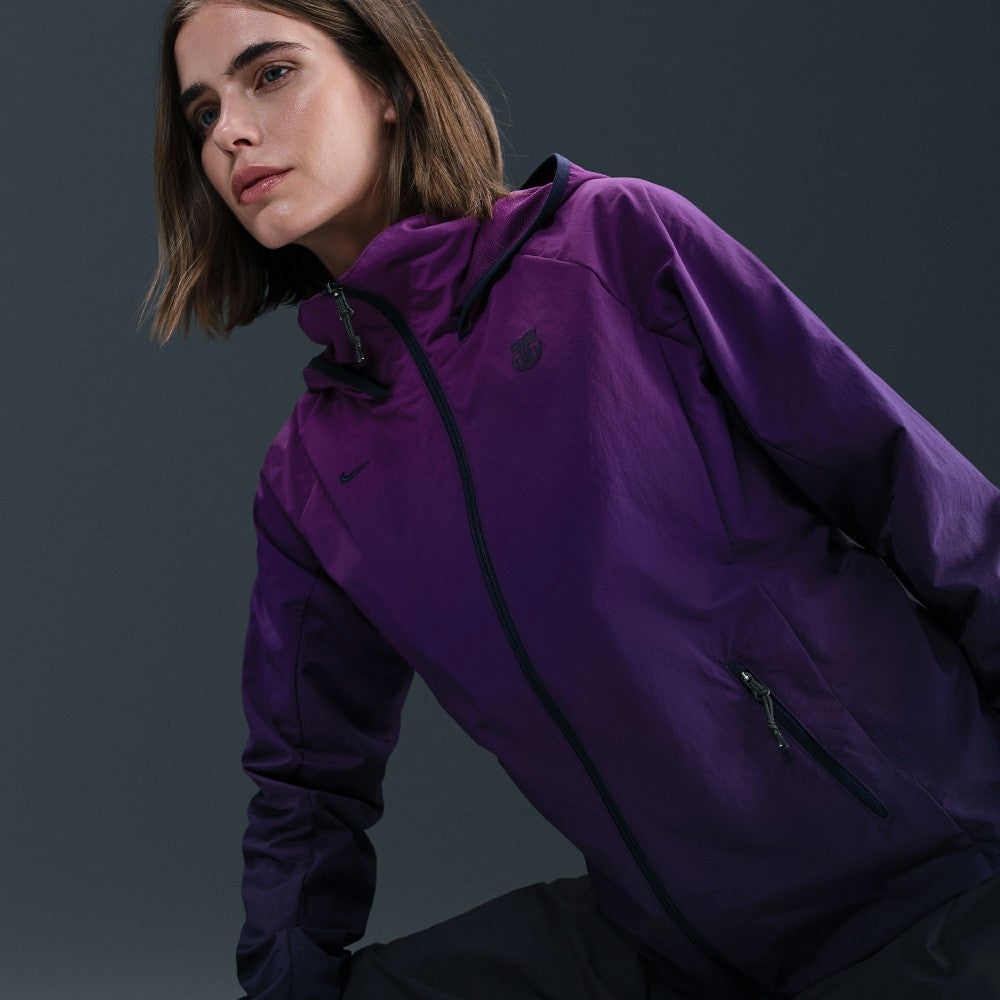 Barcelona Women's AWF Woven Full-Zip Jacket Purple