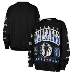 Dallas Mavericks '47 Women's 2025/26 City Edition Go Big Oversized Sweatshirt Black