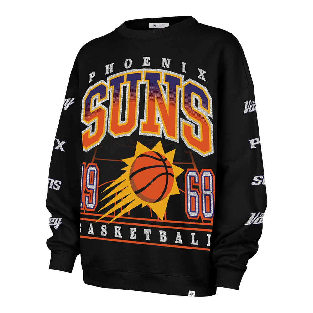 Phoenix Suns '47 Women's 2025/26 City Edition Go Big Oversized Sweatshirt Black