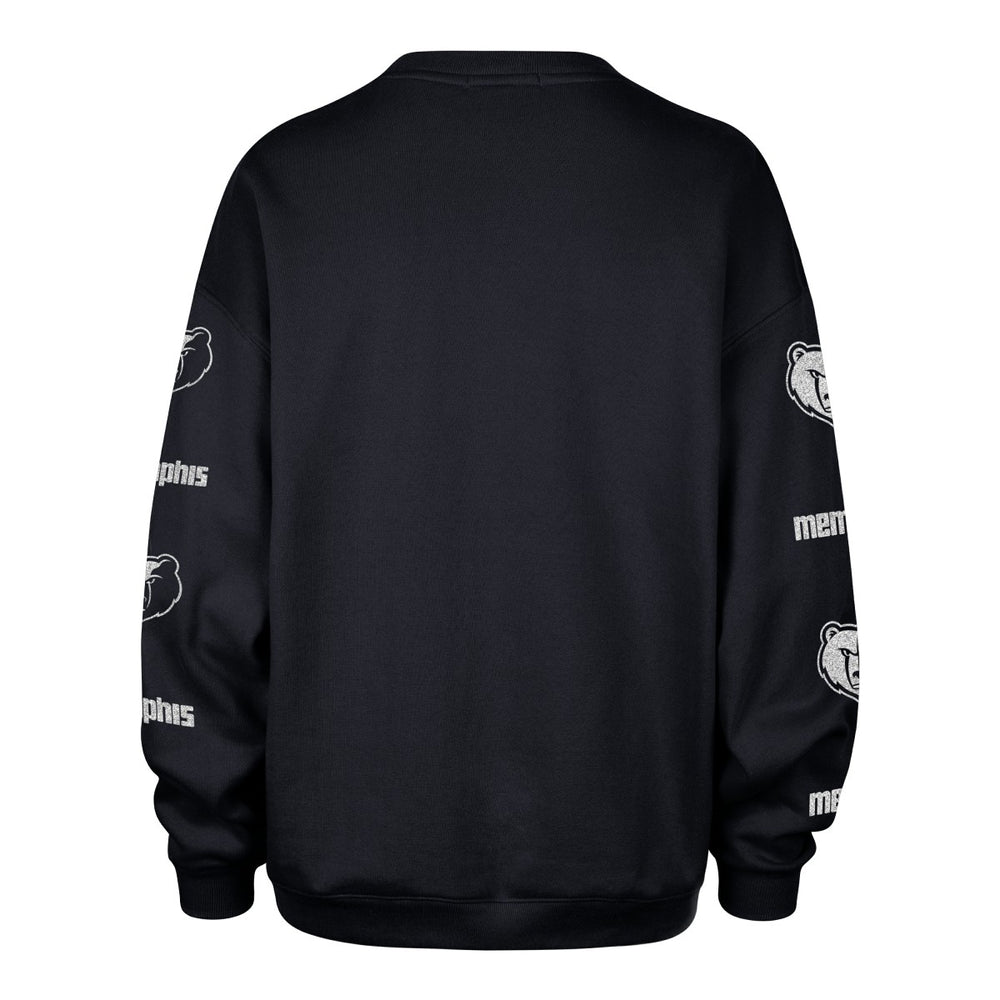 Memphis Grizzlies '47 Women's 2025/26 City Edition Go Big Oversized Sweatshirt Navy