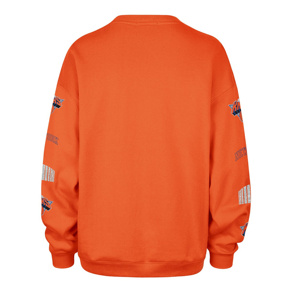 New York Knicks '47 Women's 2025/26 City Edition Go Big Oversized Sweatshirt Orange
