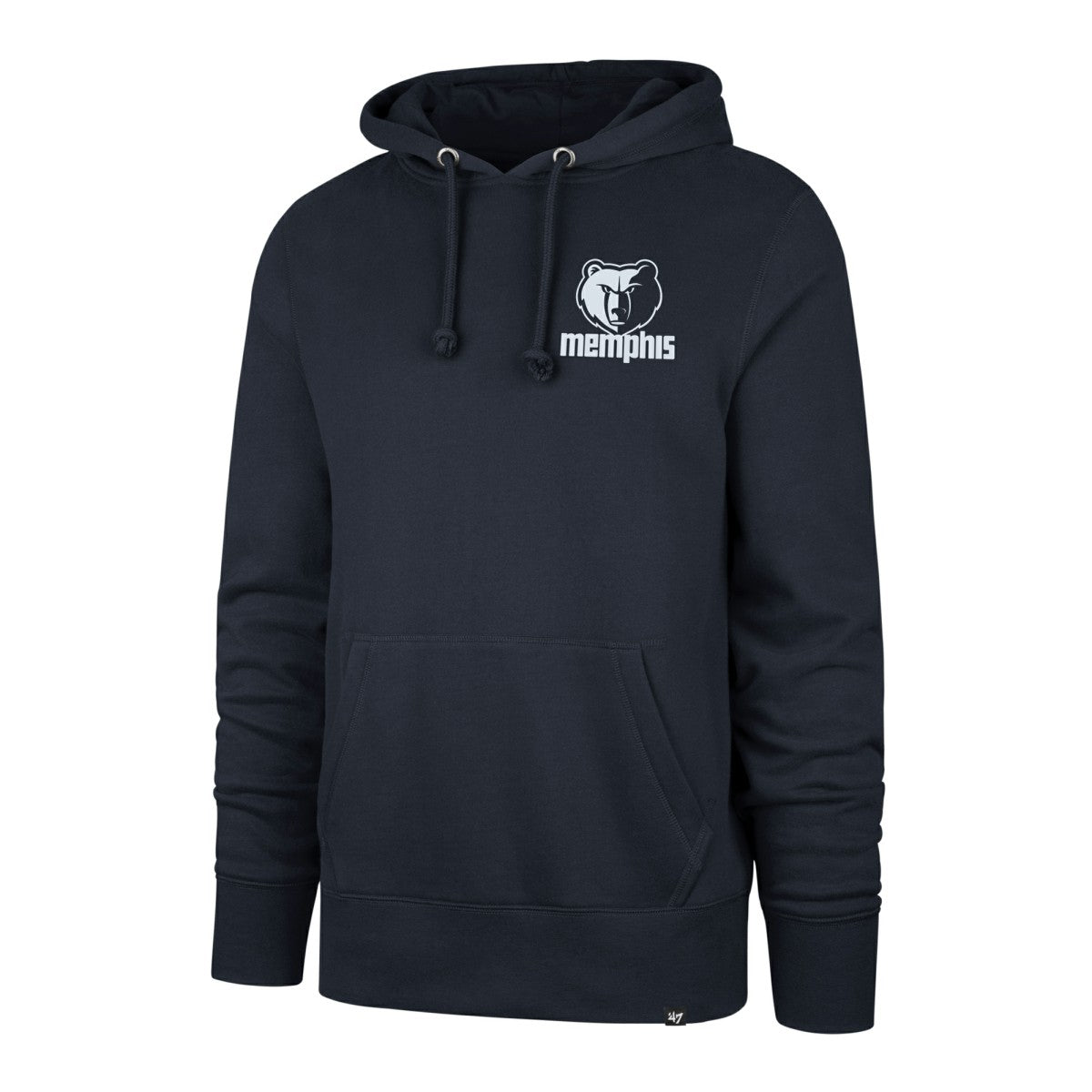 Memphis Grizzlies '47 2025/26 City Edition Jab Step Headline Hoodie Navy