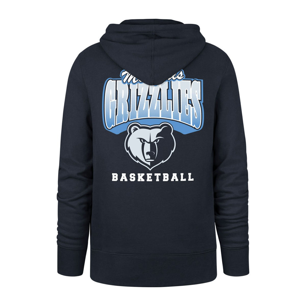 Memphis Grizzlies '47 2025/26 City Edition Jab Step Headline Hoodie Navy