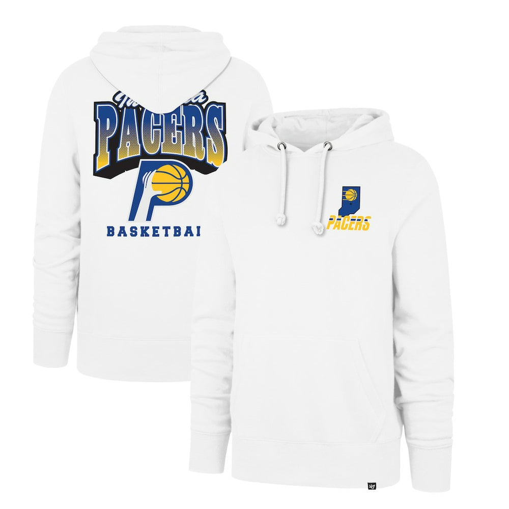 Indiana Pacers '47 2025/26 City Edition Jab Step Headline Hoodie White