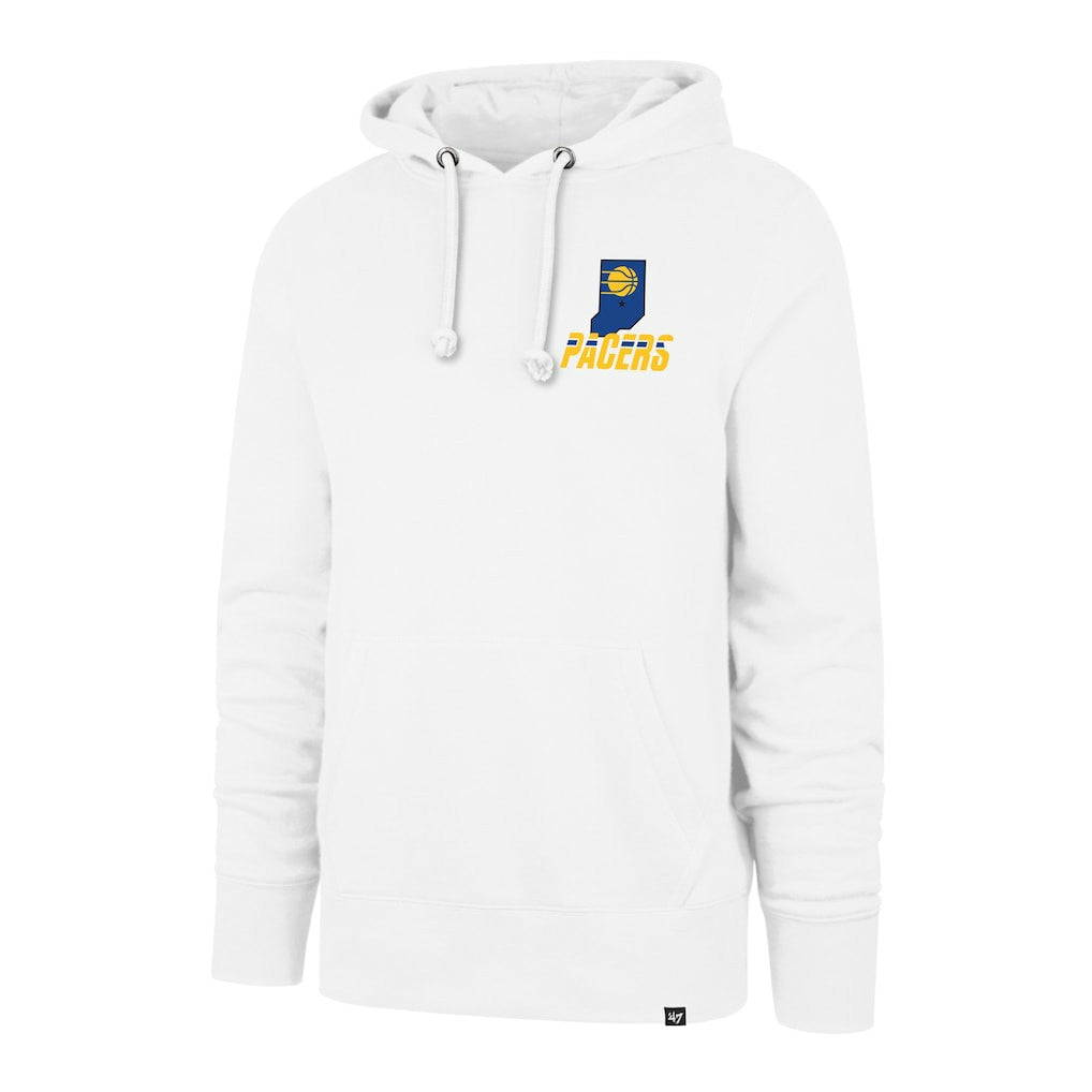 Indiana Pacers '47 2025/26 City Edition Jab Step Headline Hoodie White
