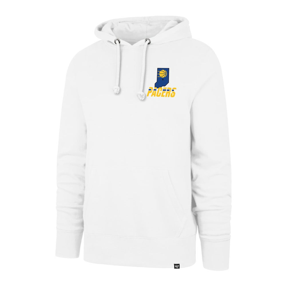 Indiana Pacers '47 2025/26 City Edition Jab Step Headline Hoodie White