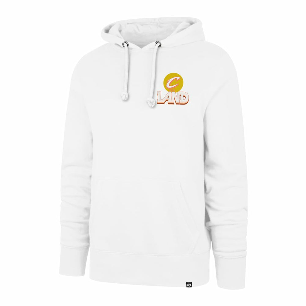 Cleveland Cavaliers '47 2025/26 City Edition Jab Step Headline Hoodie White