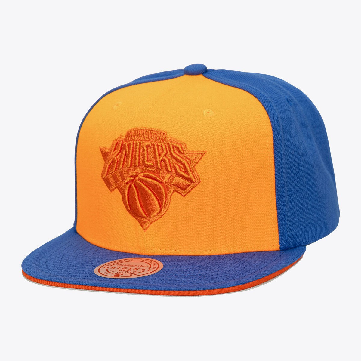 New York Knicks Color Pop Snapback Hat Orange/Blue