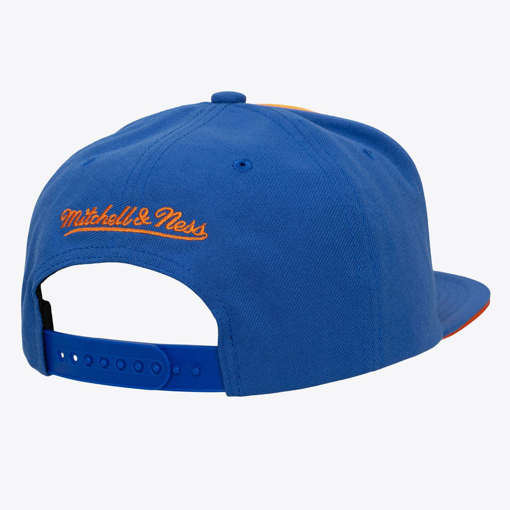 New York Knicks Color Pop Snapback Hat Orange/Blue