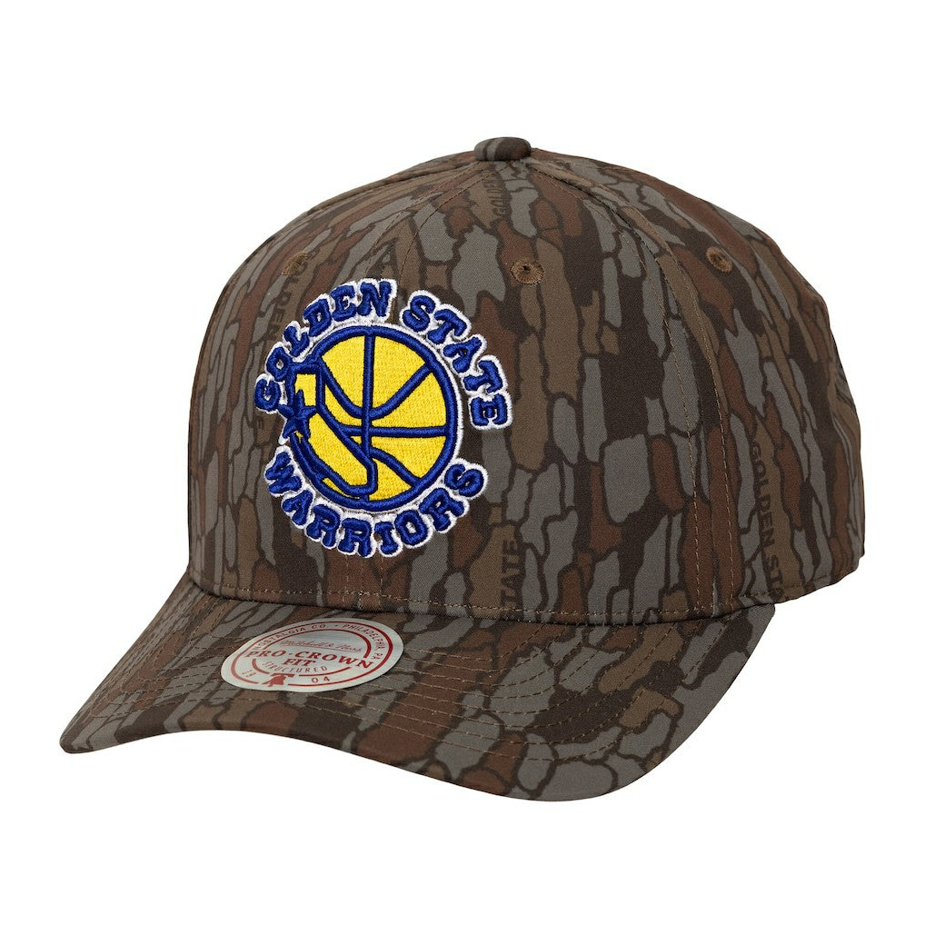 Golden State Warriors Hidden Pro-Crown Adjustable Hat Camo