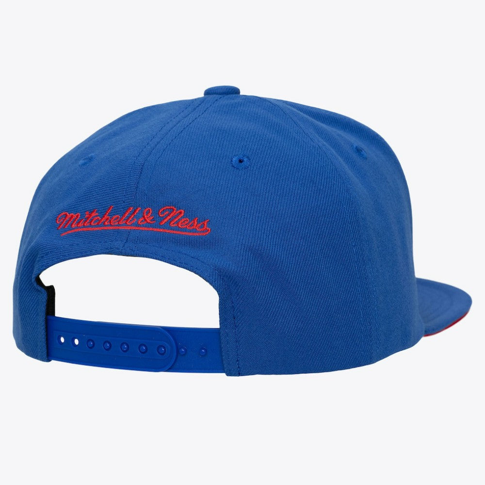 NHL New York Rangers Mitchell & Ness Color Pop Snapback Hat - Red/Blue