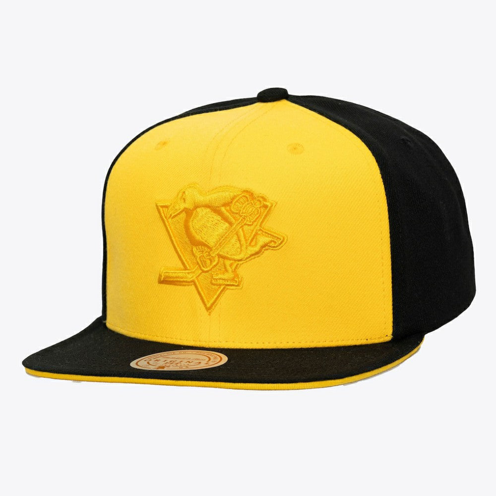 NHL Pittsburgh Penguins Mitchell & Ness Color Pop Snapback Hat - Gold/Black
