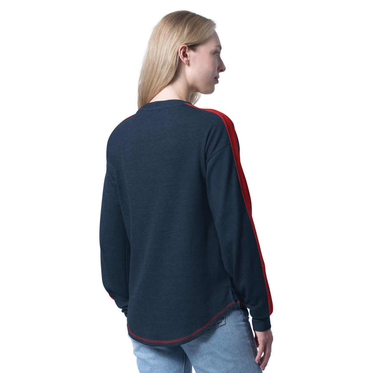 New Orleans Pelicans G-III 4Her by Carl Banks Women's Advantage Tri-Blend Long Sleeve T-Shirt Navy