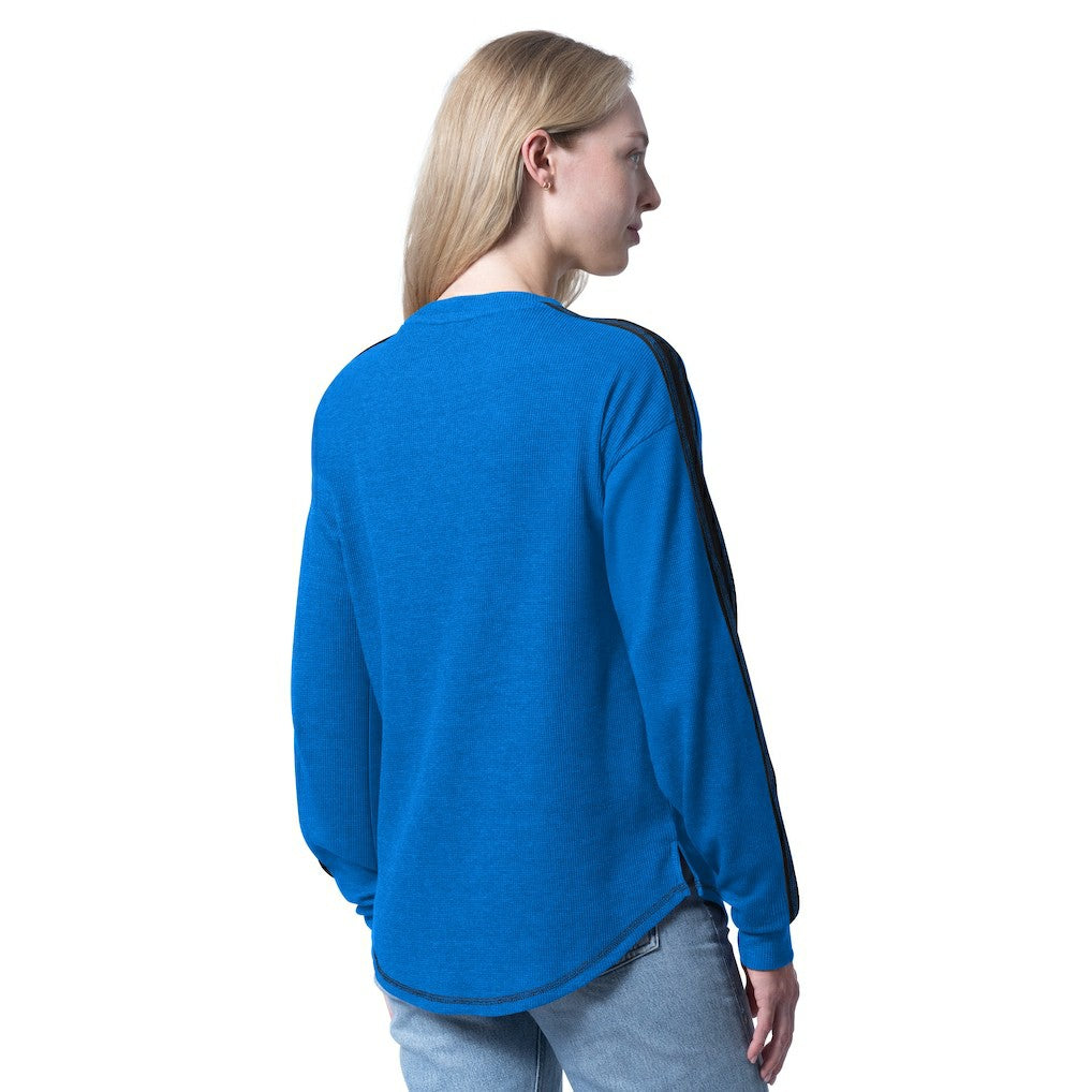 Orlando Magic G-III 4Her by Carl Banks Women's Advantage Tri-Blend Long Sleeve T-Shirt Blue