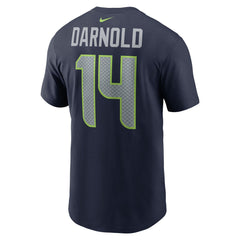 Sam Darnold Seattle Seahawks Name & Number T-Shirt College Navy