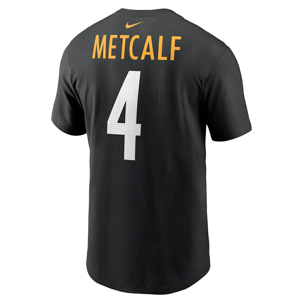 DK Metcalf Pittsburgh Steelers Name & Number T-Shirt Black