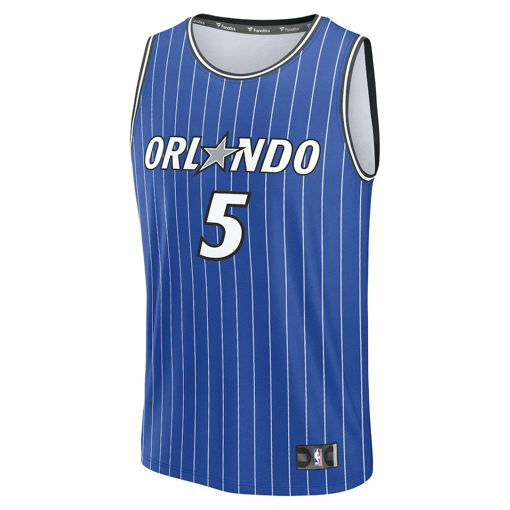 Paolo Banchero Orlando Magic Fast Break Replica Player Jersey Icon Edition Blue