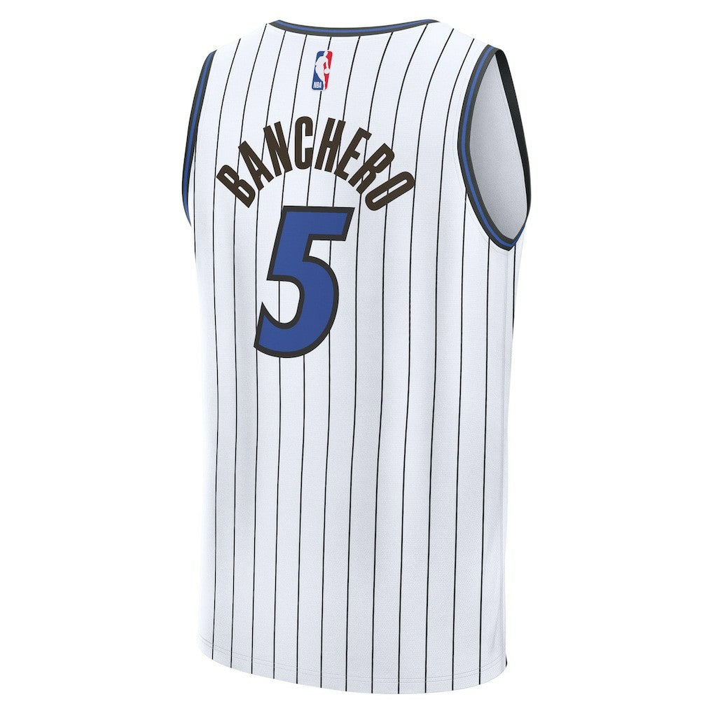 Paolo Banchero Orlando Magic Fast Break Replica Player Jersey Association Edition White