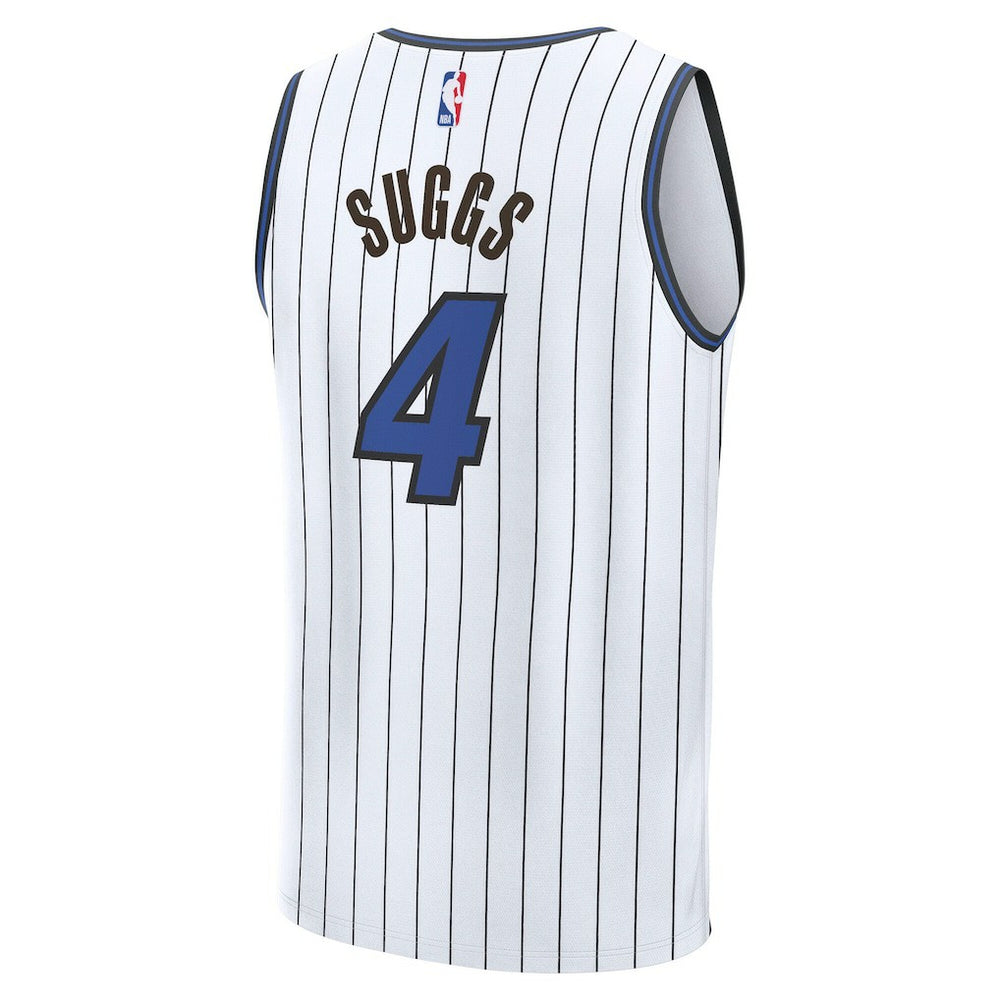 Jalen Suggs Orlando Magic Fast Break Replica Jersey White Association Edition