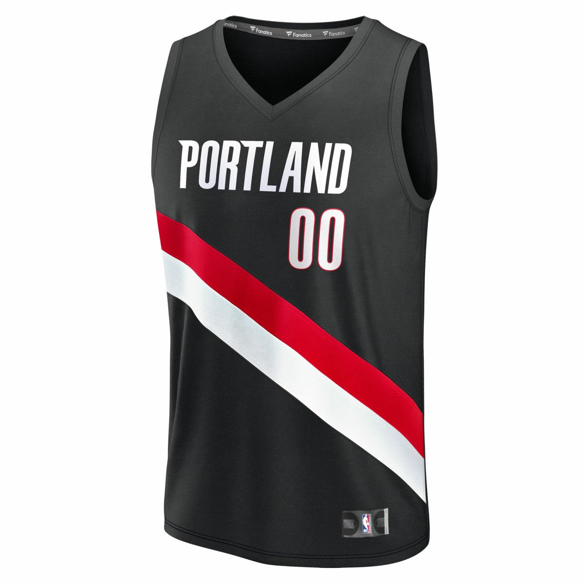 Scoot Henderson Portland Trail Blazers Fast Break Replica Jersey Icon Edition Black