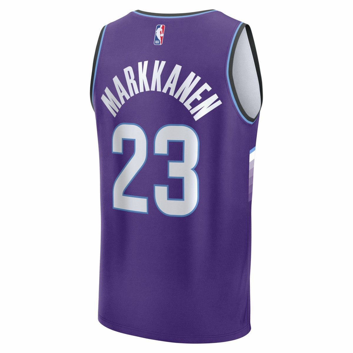 Lauri Markkanen Utah Jazz Youth Fast Break Replica Jersey Icon Edition Purple