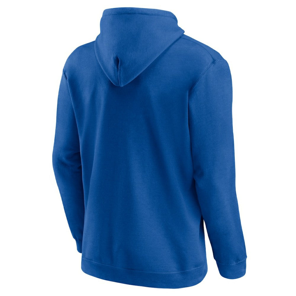 NHL Edmonton Oilers Fanatics 2025 Stanley Cup Playoffs Breakout Fleece Pullover Hoodie - Royal