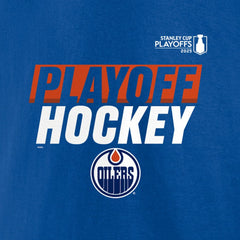 NHL Edmonton Oilers Fanatics 2025 Stanley Cup Playoffs Breakout Fleece Pullover Hoodie - Royal
