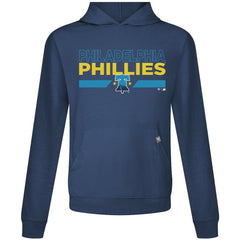 Philadelphia Phillies Levelwear City Connect Relay No Hitter Pullover Hoodie - Navy Hoodies