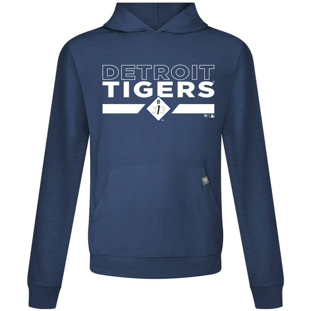 Detroit Tigers Levelwear City Connect Relay No Hitter Pullover Hoodie - Navy Hoodies