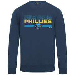 Philadelphia Phillies Levelwear City Connect Zane No Hitter Pullover Sweatshirt - Navy Pullover