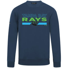 Tampa Bay Rays Levelwear City Connect Zane No Hitter Pullover Sweatshirt - Navy Pullover