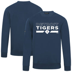 Detroit Tigers Levelwear City Connect Zane No Hitter Pullover Sweatshirt - Navy Pullover