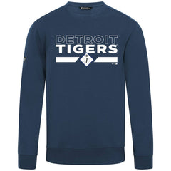 Detroit Tigers Levelwear City Connect Zane No Hitter Pullover Sweatshirt - Navy Pullover