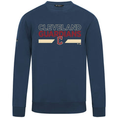 Cleveland Guardians Levelwear City Connect Zane No Hitter Pullover Sweatshirt - Navy Pullover
