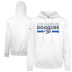 Los Angeles Dodgers Levelwear City Connect Podium No Hitter Pullover Hoodie - White Hoodies